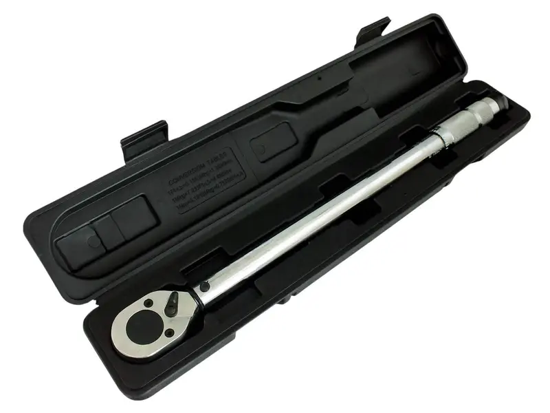 1/2-Inch Drive Micrometer Torque Wrench – Adjustable 42–210Nm With Calibration Certificate & Carry Case 1
