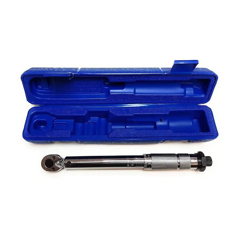 1/4" Drive Click-Type Torque Wrench – 5–25 Nm Calibration Range With Carry Case 1