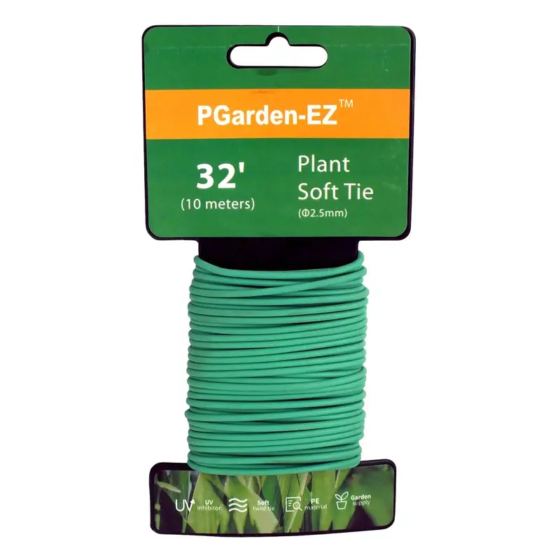 10-Metre Reusable Plant Support Tie – Flexible, Rubber-Coated & Weatherproof 1