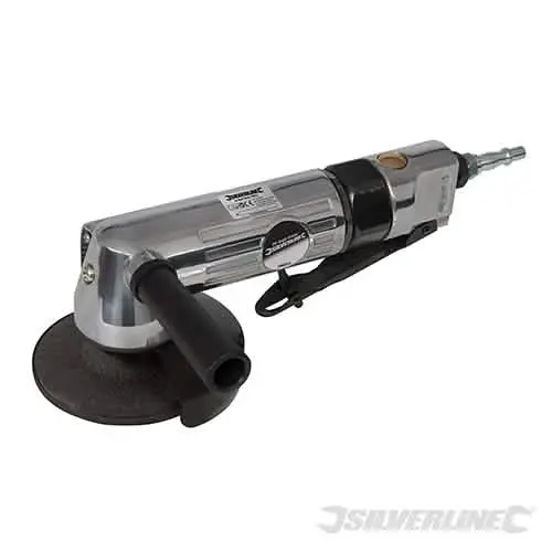 100Mm (4") Pneumatic Angle Grinder – Lightweight Air-Powered Disc Sander 1