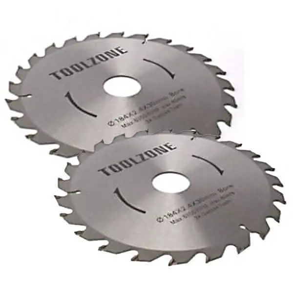2-Pack Tct Circular Saw Blades – 250Mm Diameter, 40 & 60 Teeth With Adapter & O-Rings 1