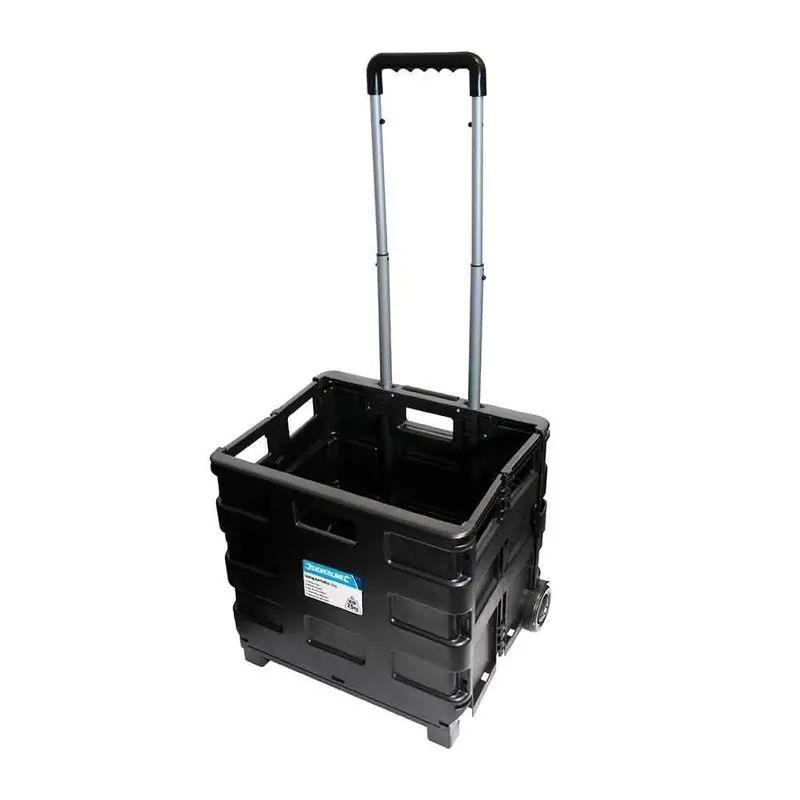 25Kg Folding Boot Cart – Compact Shopping Trolley With Lifetime Warranty & Storage Box Design 1