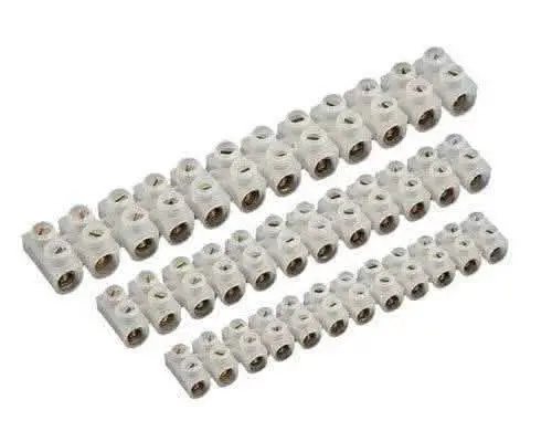 3-Unit 12-Way Electrical Terminal Block Strip – 3A, 5A, And 10A Rated 1