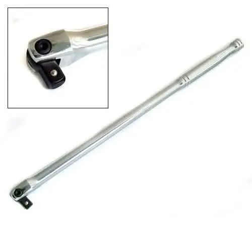 380Mm Flexible Breaker Bar – 15" 3/8" Drive, Chrome Vanadium Steel 1