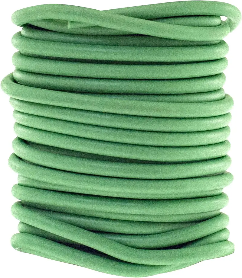 5-Metre Reusable Plant Support Tie – Flexible, Weatherproof Rubber-Coated Wire 1