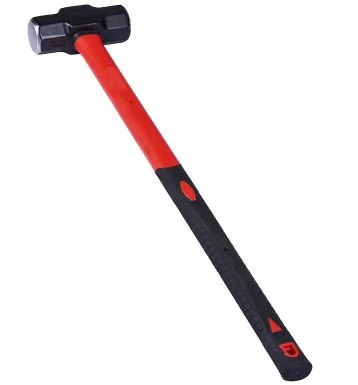 7-Lb Professional Sledgehammer With Fiberglass Handle For Demolition & Construction 1