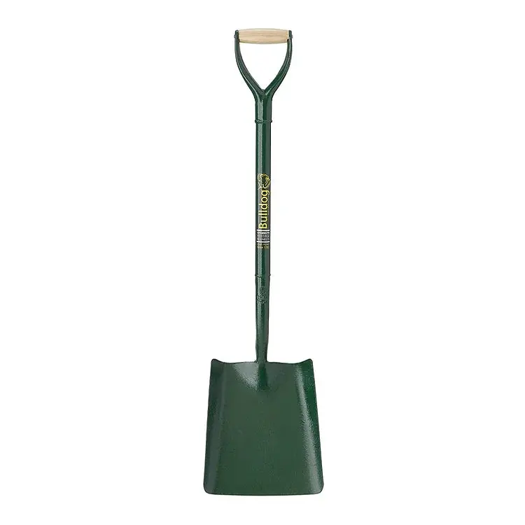 Bulldog 5Sm2Am Square-Mouth Shovel – Heavy-Duty Steel Blade & D-Grip Handle 1