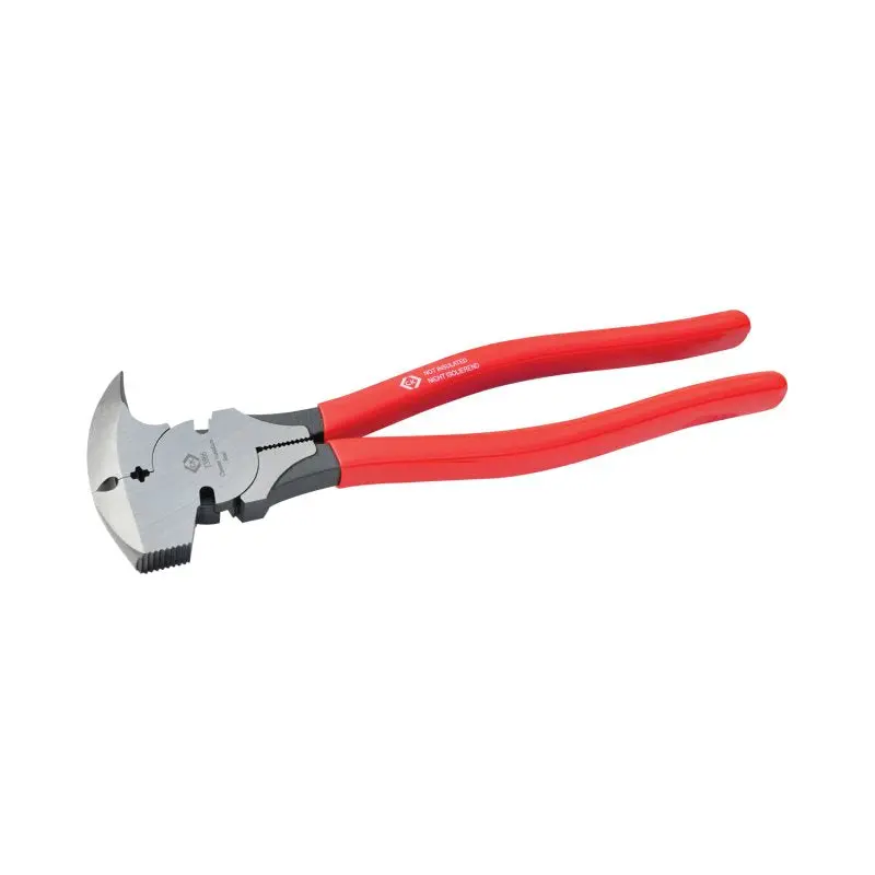 C.K T3866 Red-Finished Fencing Pliers For Wire And Mesh Work 1