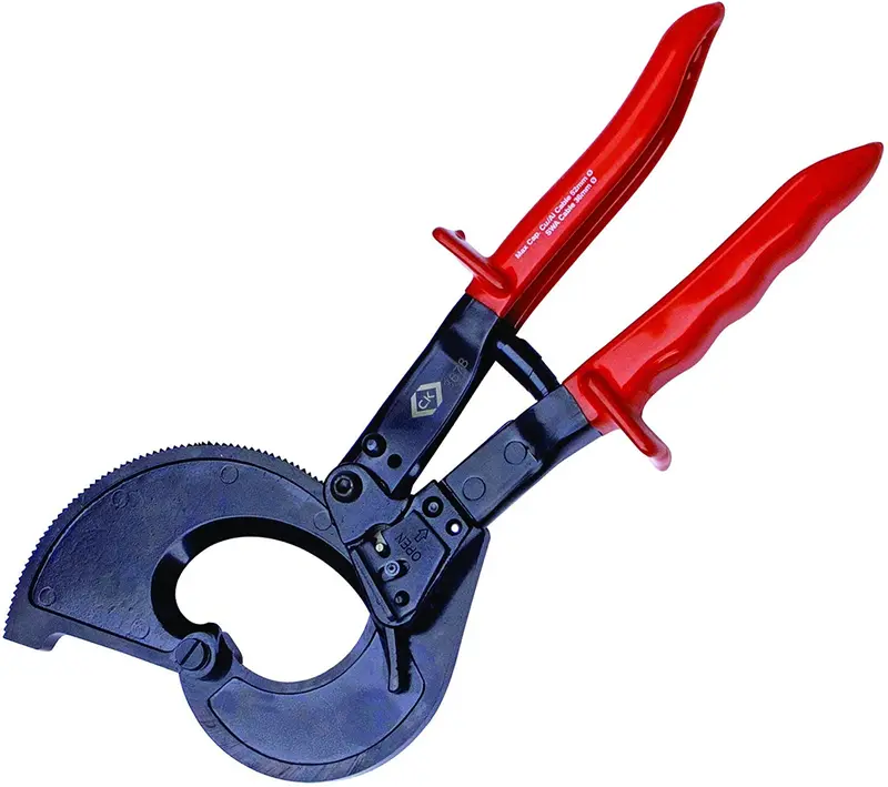 C.K Tools T3678 Heavy-Duty Ratchet Cable Cutter – Cuts Up To 52Mm Diameter Cables 1