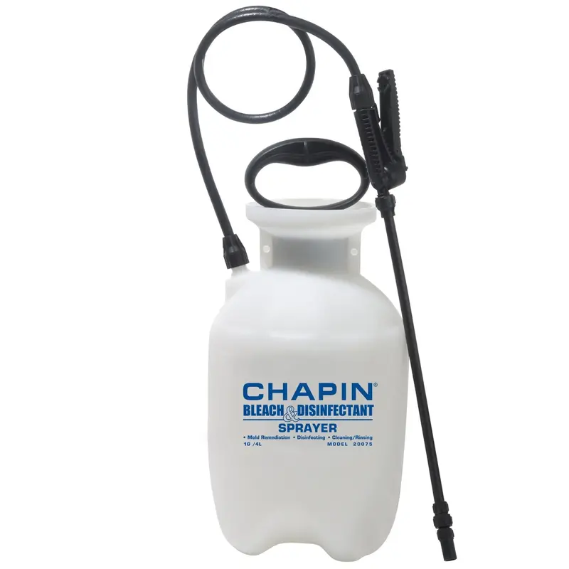 Chapin 20075 All-In-One Chemical Sprayer – 3.8L For Bleach, Weed Killer, Fertilizer & Mold Remover 1