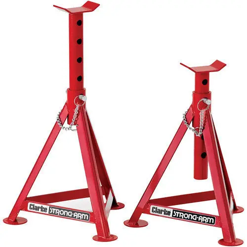 Clarke Cax3Tp 3-Ton Steel Axle Stands 1