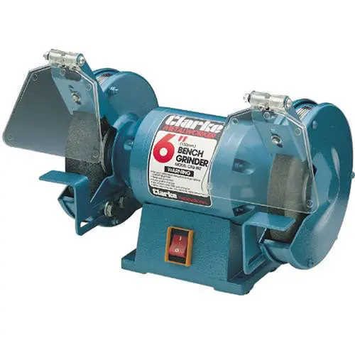 Clarke Cbg6Rz 6" (150 Mm) Bench Grinder – 200W Dual-Wheel Grinding Station 1