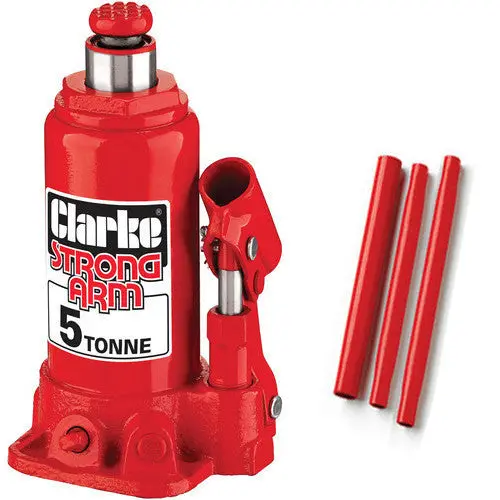 Clarke Cbj5B 5-Ton Hydraulic Bottle Jack – Precision Lift Control 1
