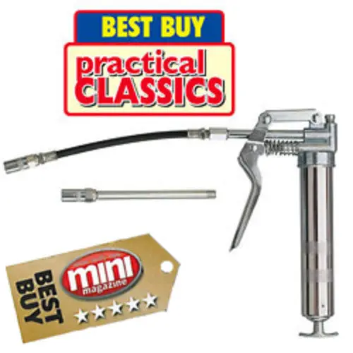 Clarke Cgg120 4-Piece Grease Gun Kit With Flexible Nozzles 1