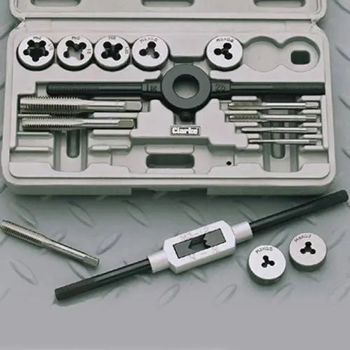 Clarke Cht203 16-Piece Tap And Die Set With Storage Case 1