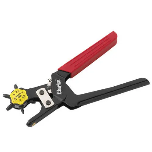 Clarke Cht489 Rotating Leather Punch With Interchangeable Punch Tips 1