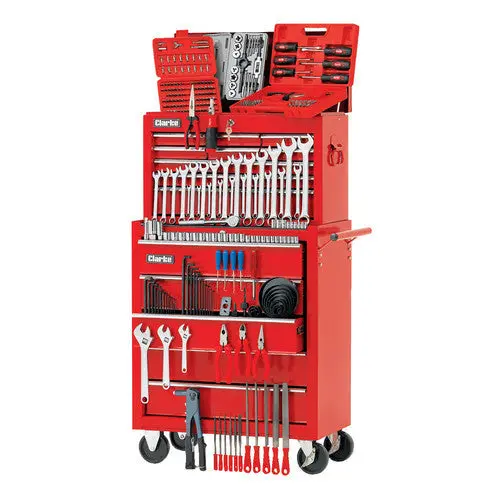 Clarke Cht624 Rolling Mechanics Tool Chest With Cabinet Storage 1
