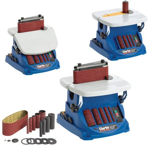 Clarke Coebs1 230V Oscillating Belt And Bobbin Sander For Detail Work 1