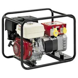 Clarke Cp5050N 5.0Kva Frame-Mounted Petrol Generator – Dual Output (115V/230V) 1