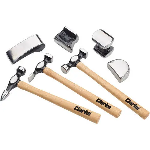 Clarke Cpb7Ch 7-Piece Professional Panel Beating Tool Kit 1