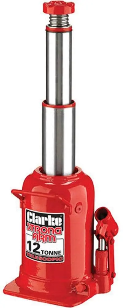 Clarke Ctbj12 12-Ton Heavy-Duty Telescopic Bottle Jack 1