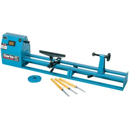 Clarke Cwl1000B 40" Industrial Wood Turning Lathe 1