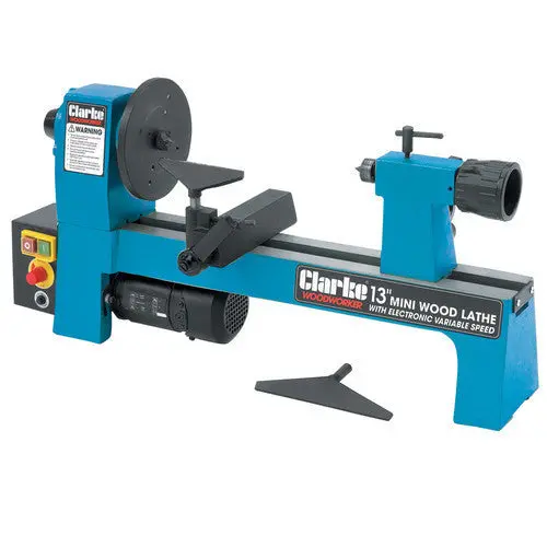 Clarke Cwl325V 13" Electronic Variable-Speed Wood Lathe 1