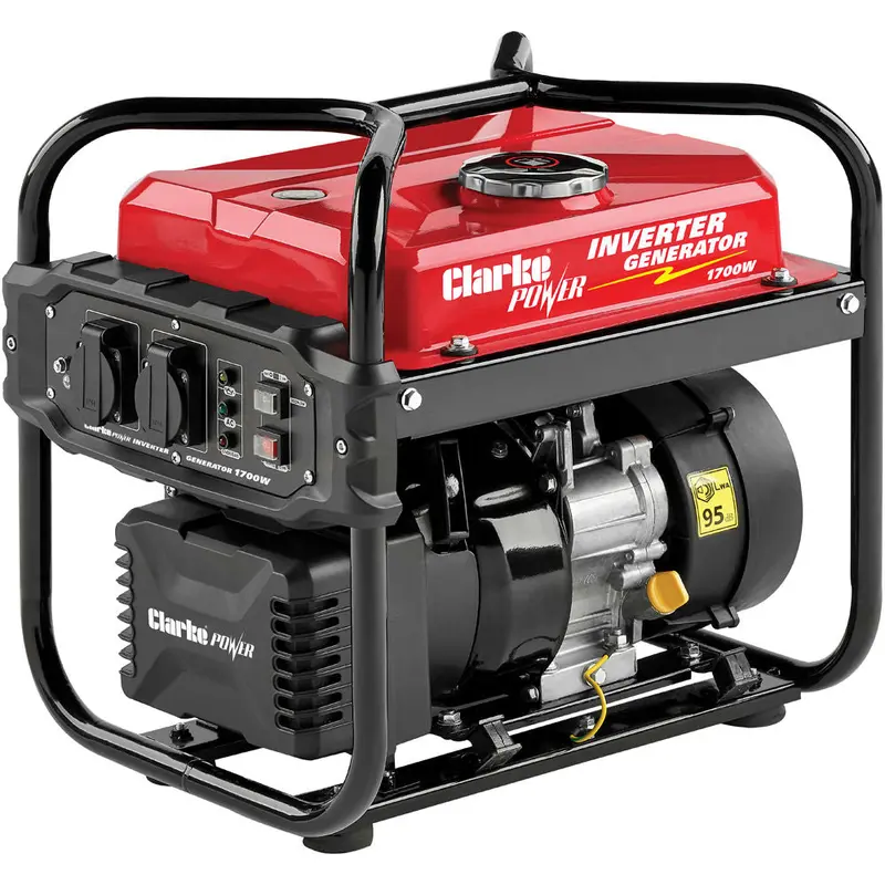Clarke Ig1700F 1.7Kva Petrol Inverter Generator – Open-Frame Design 1