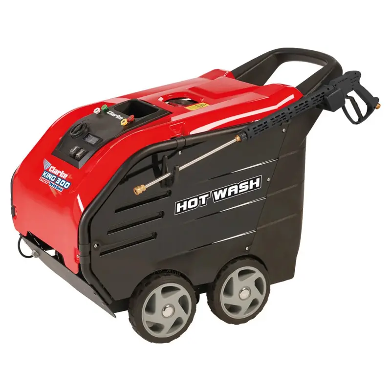 Clarke King300 Hot Water Pressure Washer – 150 Bar, 230V Professional Grade 1