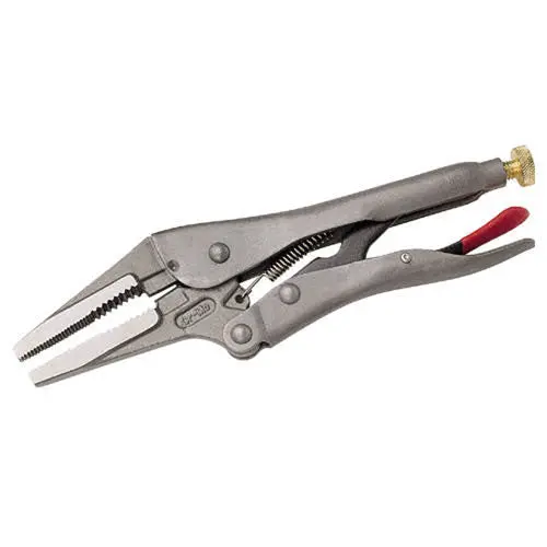 Clarke Pro103 9-Inch Long Nose Locking Pliers With Adjustable Jaw 1