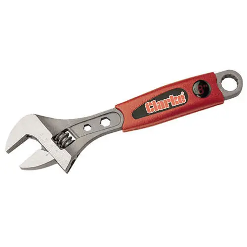Clarke Pro115 8-Inch Industrial Adjustable Wrench 1