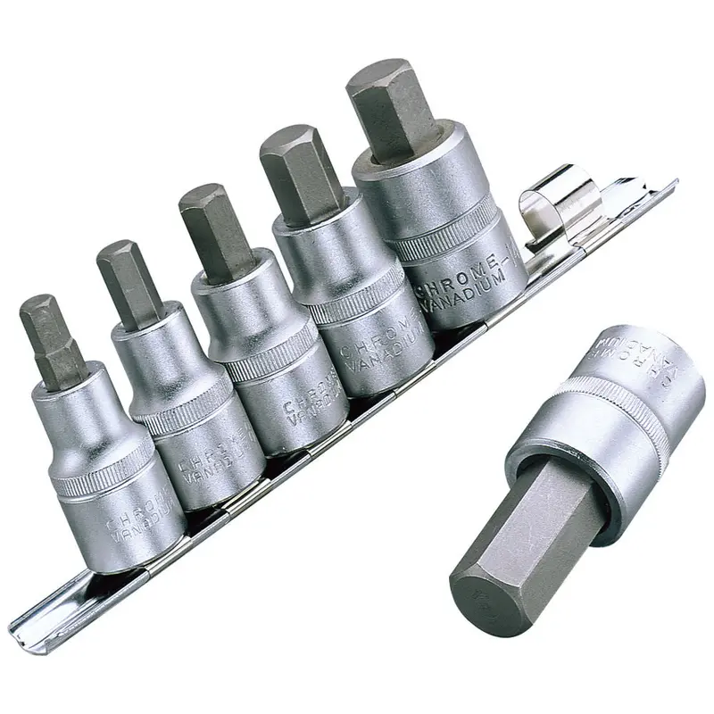 Clarke Pro373 6-Piece 1/4" Hex Bit Set – Metric Sizes 2.5Mm To 7Mm 1