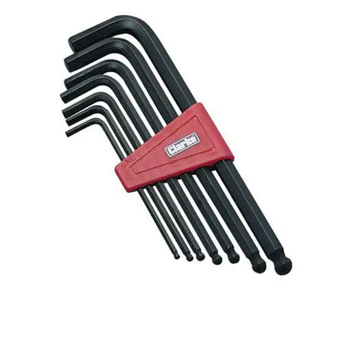 Clarke Pro53 7-Piece Standard And Long-Arm Hex Key Set 1