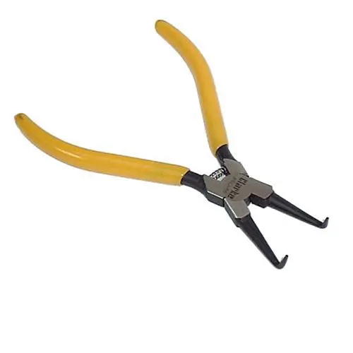 Clarke Pro66 Bent-Nose Internal Circlip Pliers For Confined Spaces 1