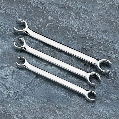Clarke Pro71 3-Piece Metric Flare Nut Wrench Set 1