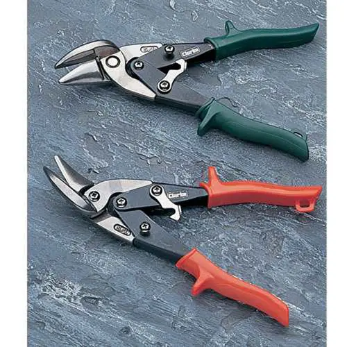 Clarke Pro95 Right-Cutting Offset Tin Snips For Sheet Metal 1