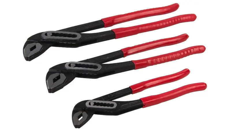 Dickie Dyer 3-Piece Box Joint Water Pump Pliers Set – Forged Steel Grip 1