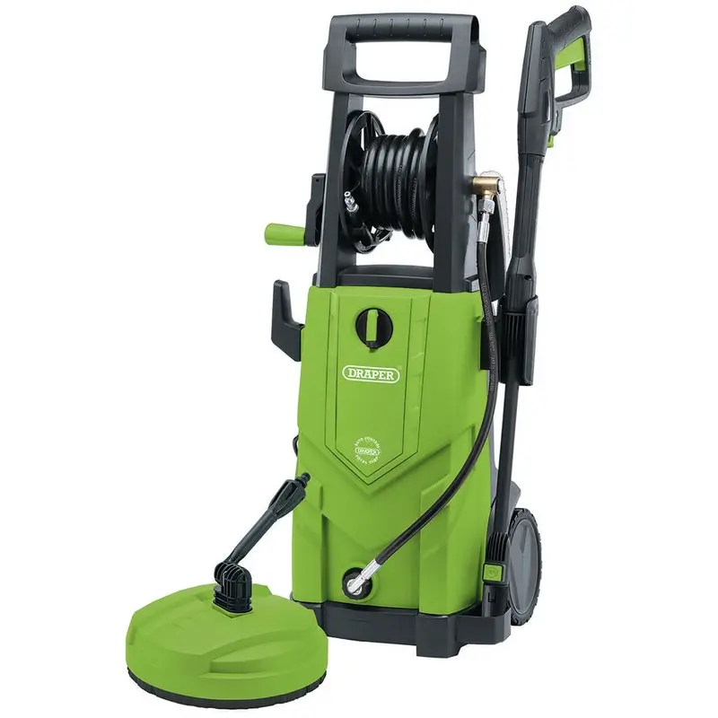 Draper 03095 2200W 165 Bar Green Pressure Washer — 230V Home & Garden Use 1