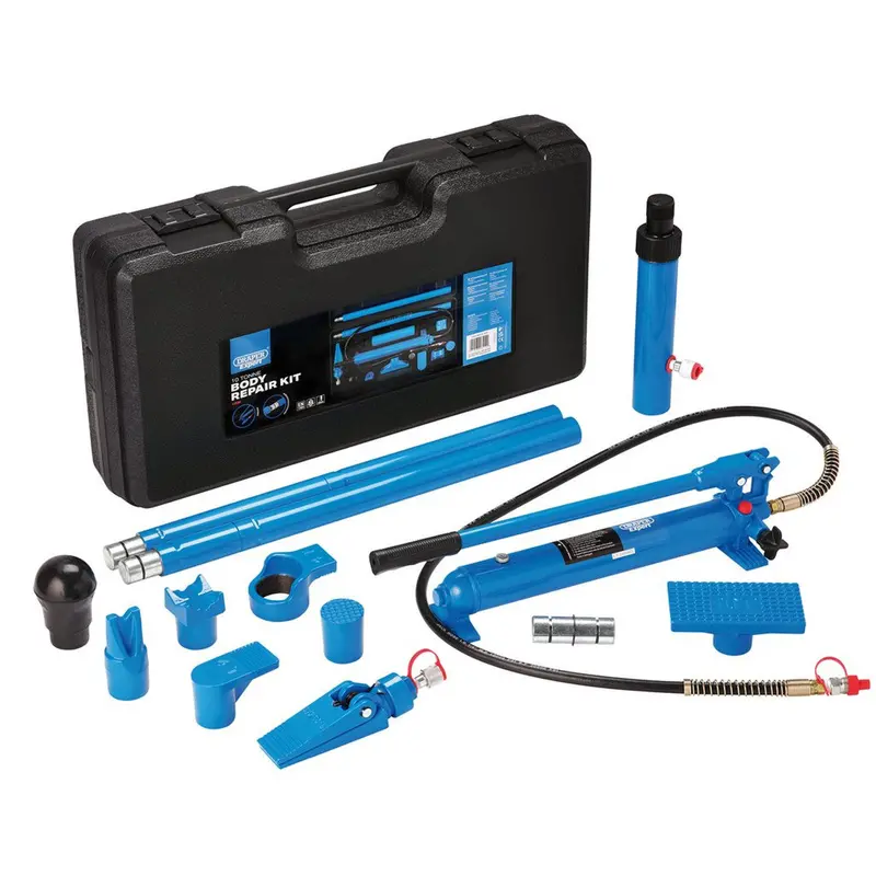 Draper 10-Tonne Hydraulic Body Repair Kit – 14-Piece Expert Series (13930) 1