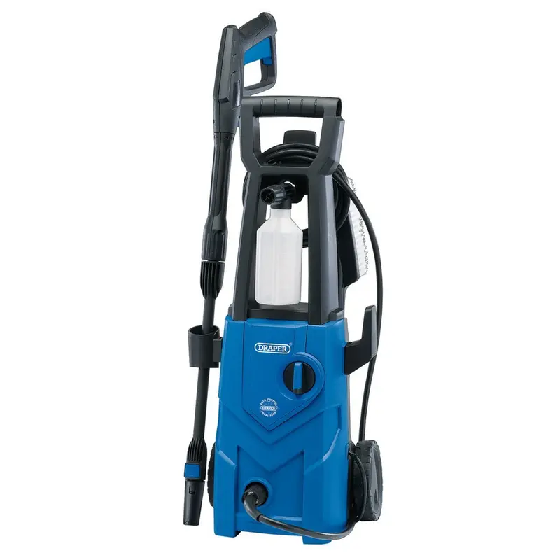 Draper 1600W High-Pressure Electric Washer – 135 Bar Output With 5-Metre Hose 1