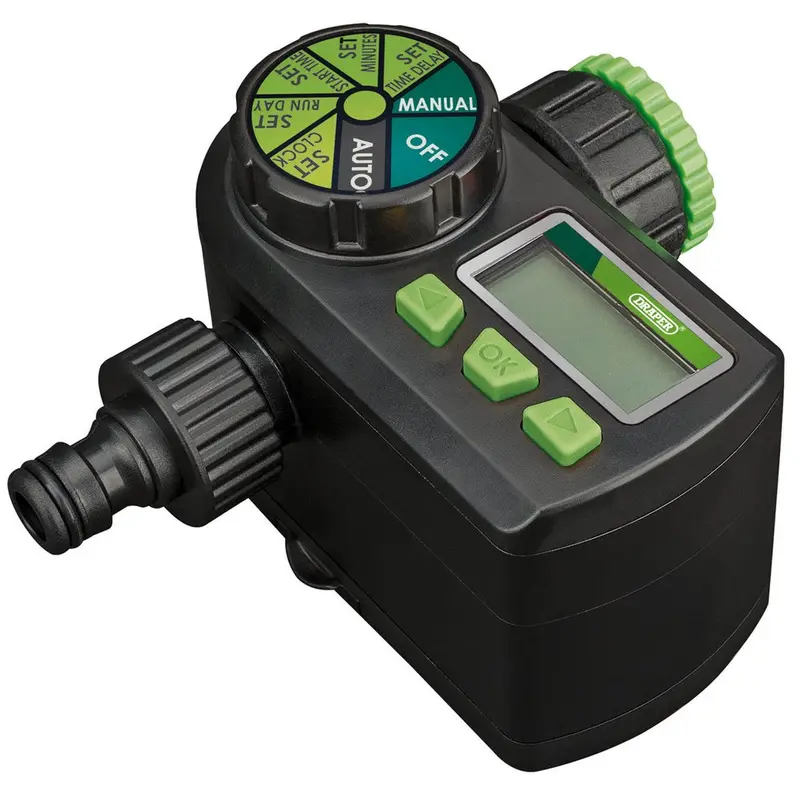 Draper 36750 Electronic Ball Valve Water Timer With Programmable Control 1