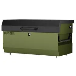 Draper Bunker T1 Green Storage Box – Heavy-Duty Plastic Toolbox 1