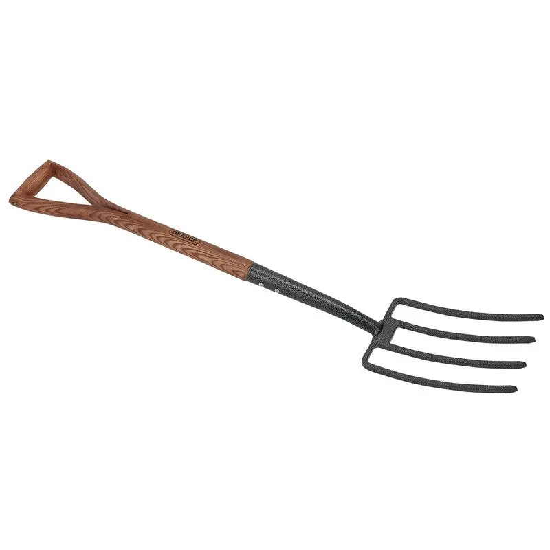 Draper Carbon Steel Garden Fork – Traditional Ash Handle 1