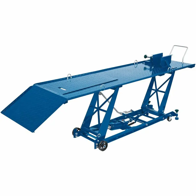 Draper Mcl1 Hydraulic Motorbike Lift Table – 360Kg Load Rating, 1900 X 530Mm Platform Size 1