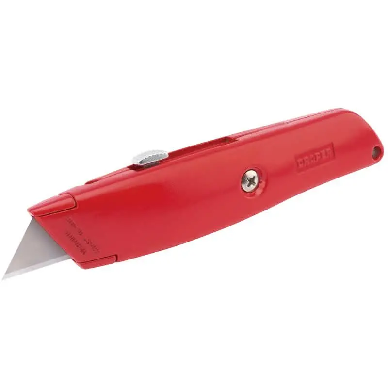 Draper Redline Dr-68991 Retractable Trimming Knife – Precision Blade Control 1