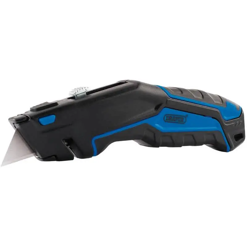 Draper Retractable Trimming Knife – Safety-Focused Utility Blade With Locking Mechanism (92613) 1