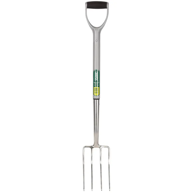 Draper Stainless Steel Soft-Grip Border Fork 1