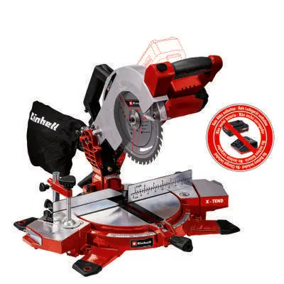 Einhell Te-Ms 18/210 Li Cordless Mitre Saw – 18V, 210Mm Blade, 3000 Rpm 1