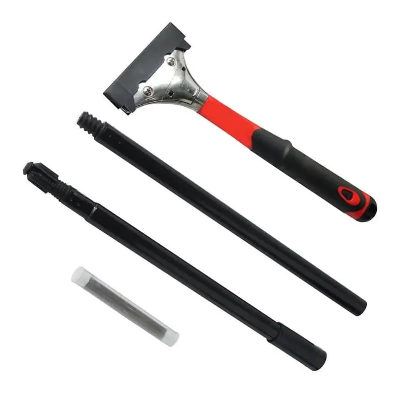 Extendable Wallpaper Scraper – 98Cm Telescopic Paint & Adhesive Remover With 6 Replacement Blades (G0954) 1