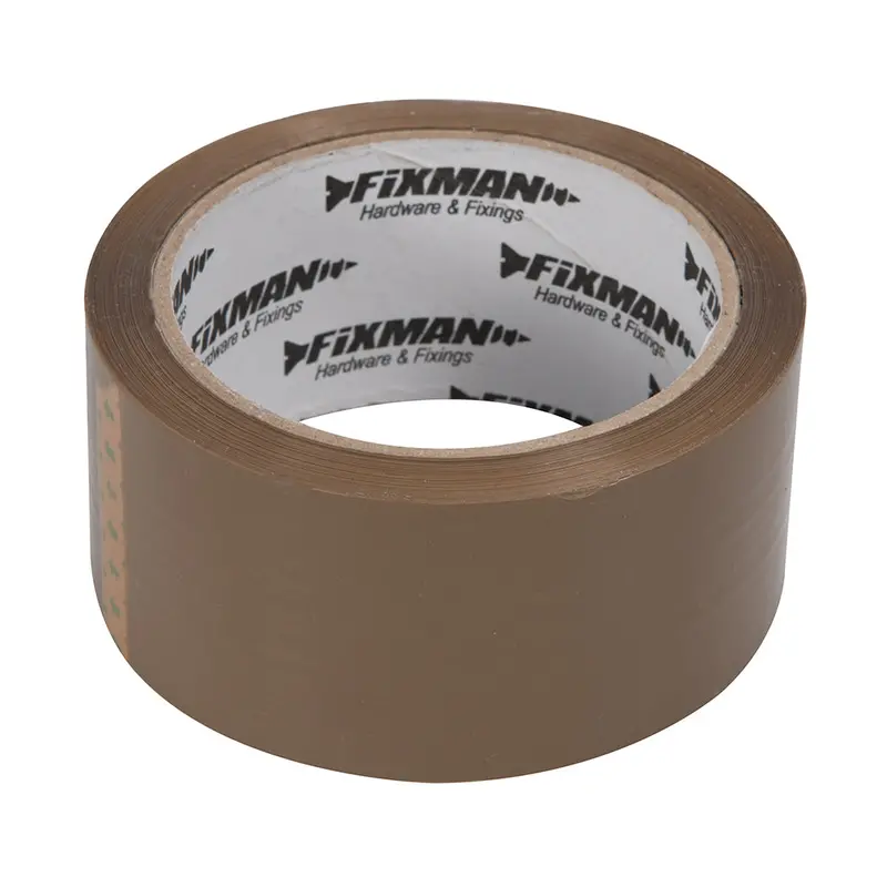 Fixman Brown Packing Tape – 48 Mm Wide × 66 M Roll 1